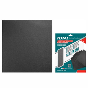 TOTAL Waterproof Sandpaper P80 10pcs (TAC7708001)