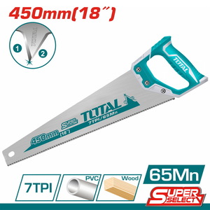 TOTAL Hand saw 18" / 450mm (THT55450)